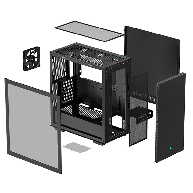 DEEPCOOL CH510 Mid Tower Case Black