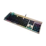کیبورد گیمینگ کورسیر K100 RGB Optical-Mechanical-Midnight Gold