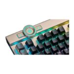 کیبورد گیمینگ کورسیر K100 RGB Optical-Mechanical-Midnight Gold