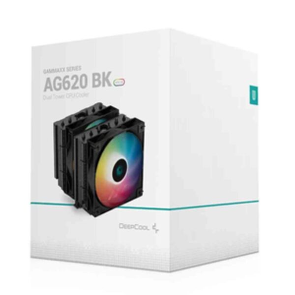 خنک کننده پردازنده دیپ کول AG620 Digital BK ARGB