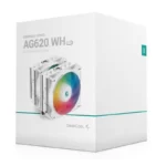 خنک کننده پردازنده دیپ کول AG620 DIGITAL White ARGB
