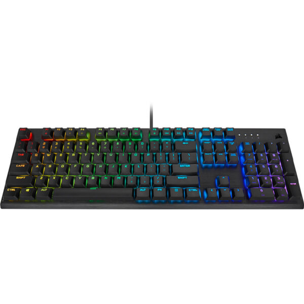 کیبورد مخصوص بازی کورسیر مدل K60 RGB Pro Low Profile Mechanical