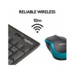 کیبورد و ماوس بی سیم لاجیتک با حروف فارسی مدل MK275