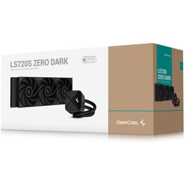خنک کننده مایع پردازنده دیپ کول مدل LS720S ZERO DARK