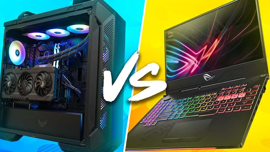 لپ‌تاپ گیمینگ بخریم یا PC؟ مقایسه کامل برای گیمرها