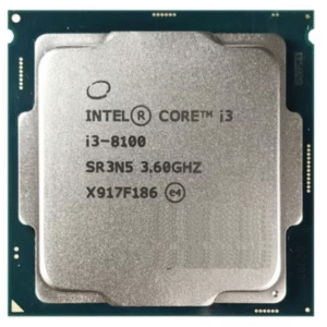 پردازنده کامپیوتر اینتل مدل Intel Core i3 8100 - Tray
